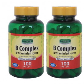 Vitapol Vitamin B Complex 2X100 Tablet Ağustos 2024